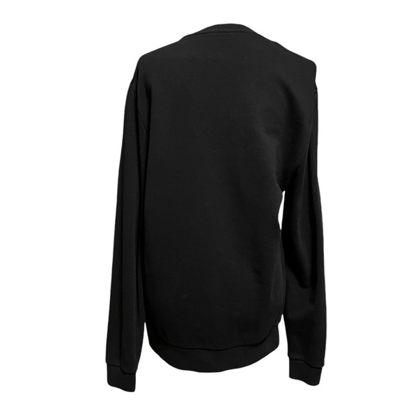 ASOS WOMEN’S BLACK TIGER ROSE EMBROIDERED OVERSIZED SWEATSHIRT SIZE MEDIUM - Picture 3 of 9